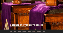 Desktop Screenshot of greensboroyorkrite.org